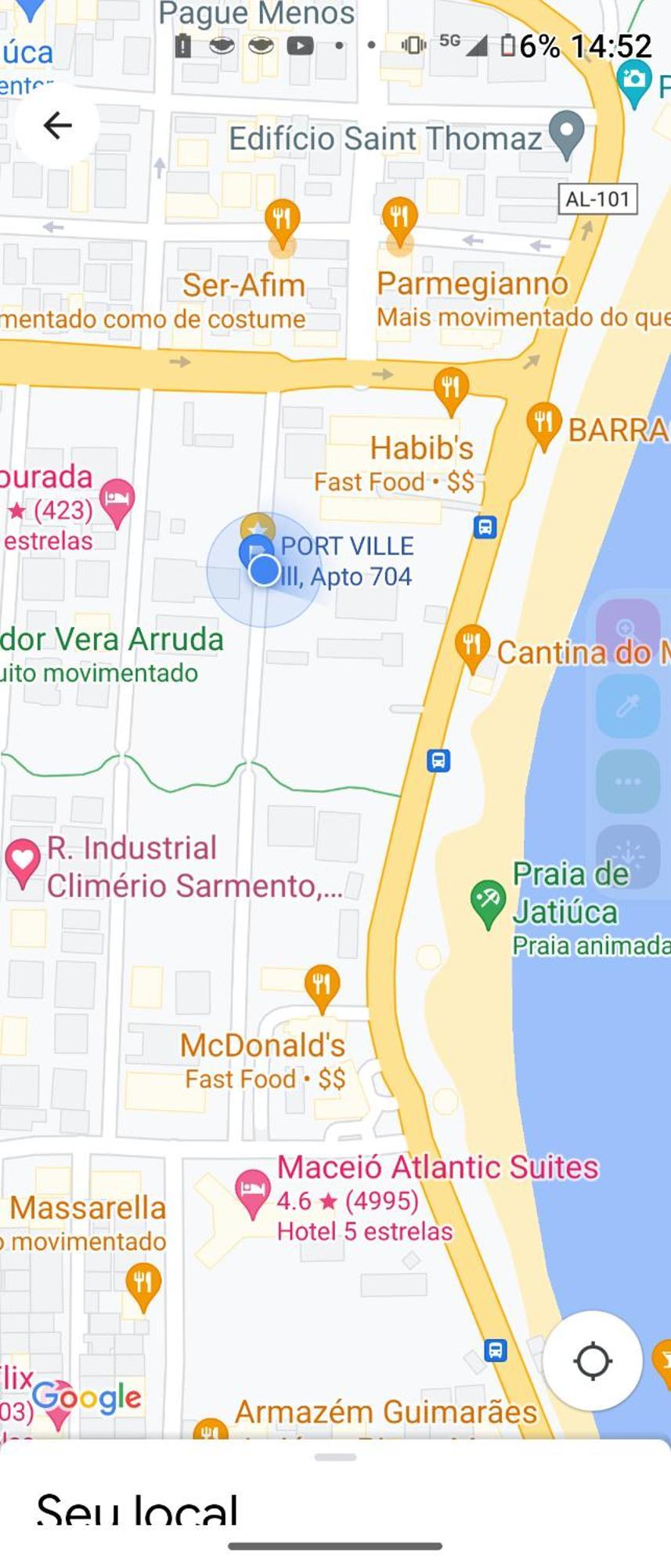 Port Ville III Maceió 客房 照片